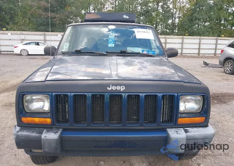 2000 Jeep Cherokee Sport из США, поврежденный, VIN 1J4FF48S7YL167840